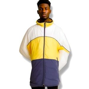 Vintage USA Olympic Jacket XL Yellow White Navy